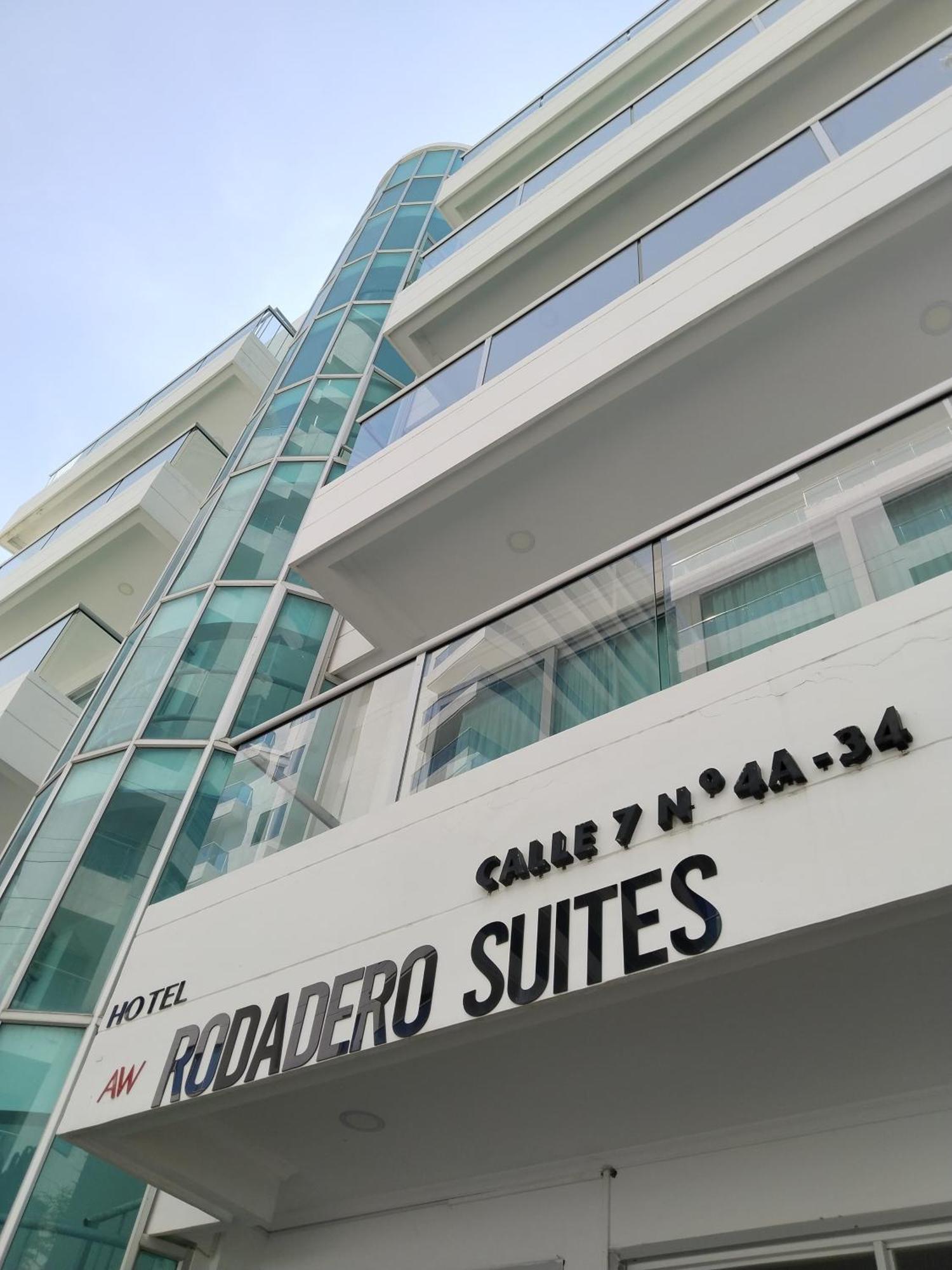 Aw Hotel Rodadero Suites Santa Marta  Eksteriør billede