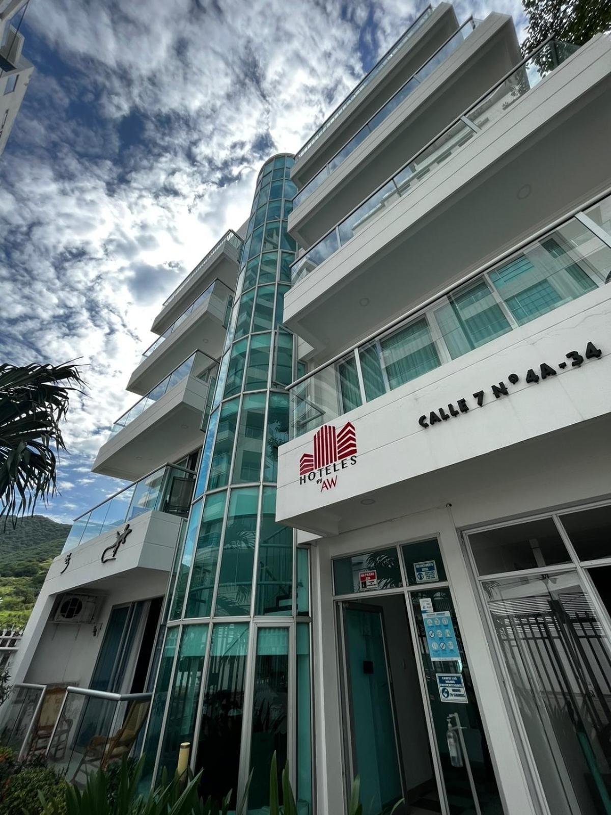 Aw Hotel Rodadero Suites Santa Marta  Eksteriør billede
