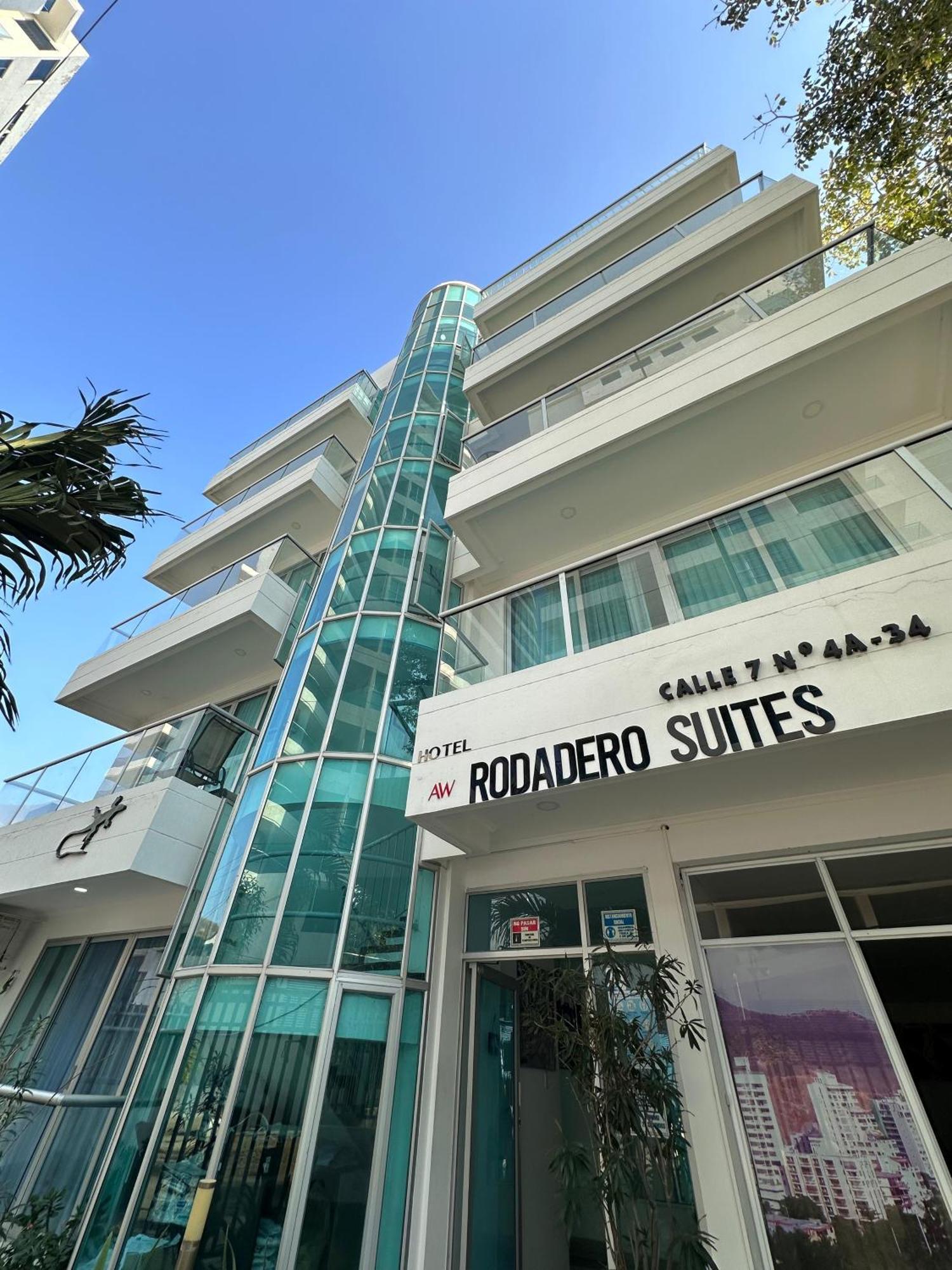 Aw Hotel Rodadero Suites Santa Marta  Eksteriør billede